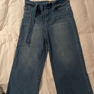 Wide leg jeans